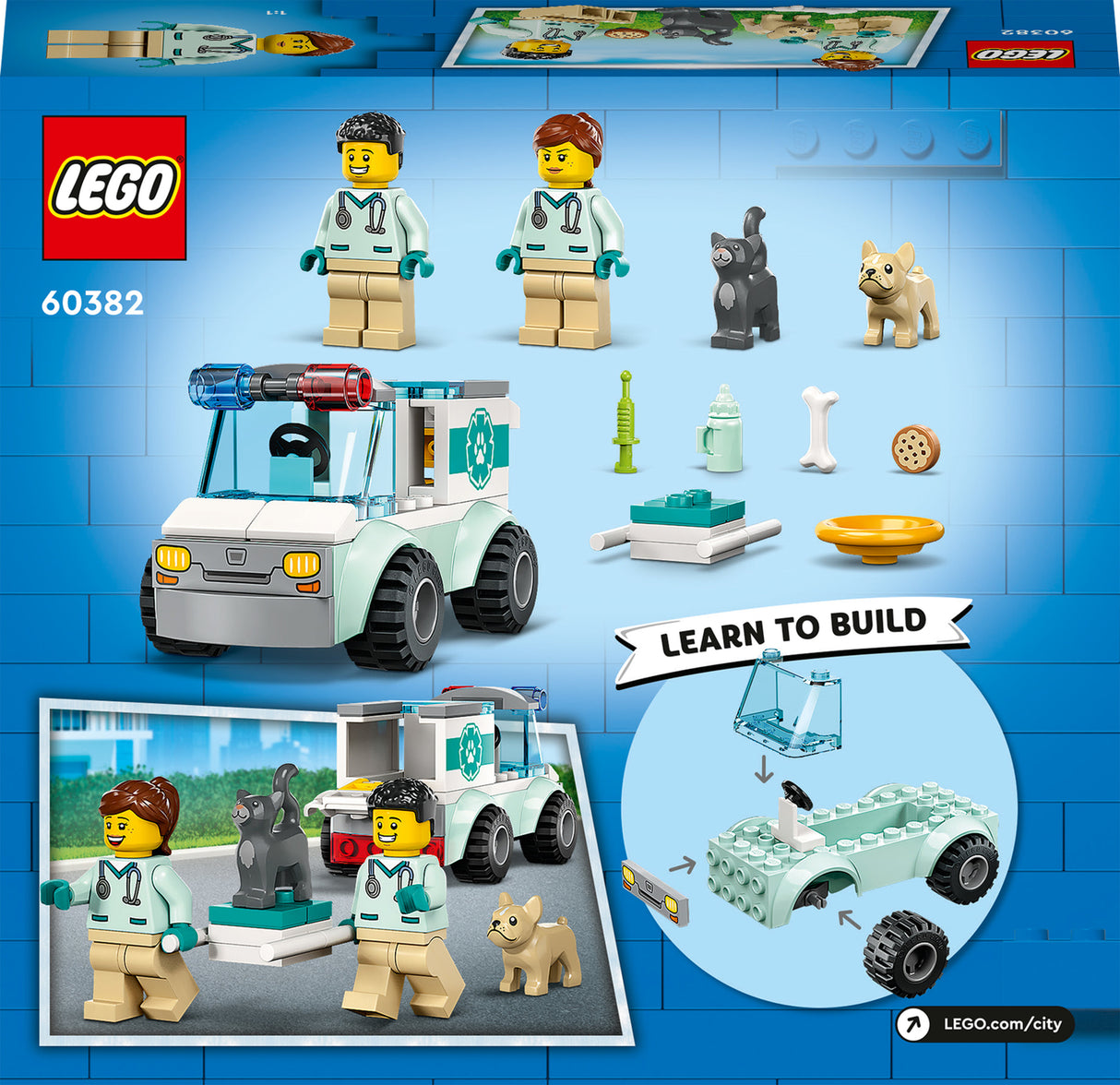 LEGO City: Vet Van Rescue Animal Set