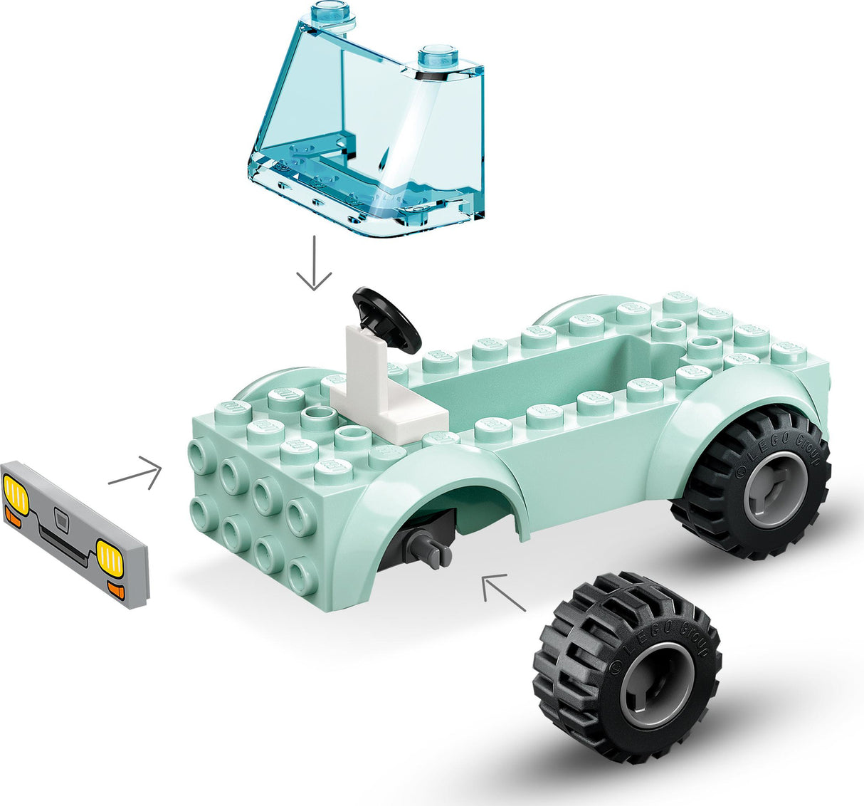 LEGO City: Vet Van Rescue Animal Set