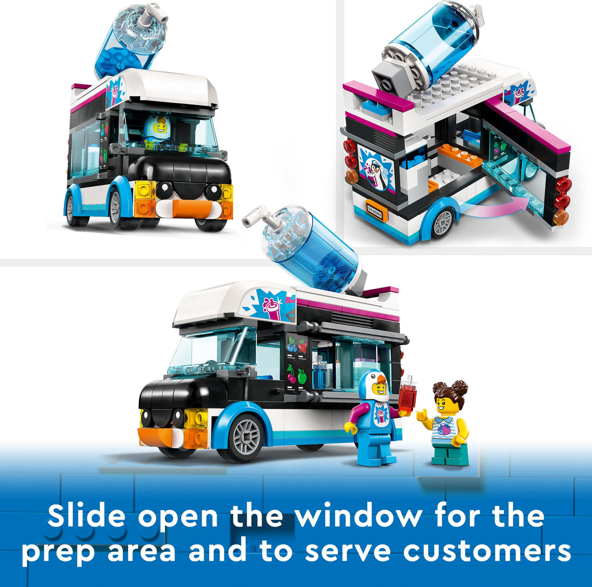 LEGO® City: Penguin Slushy Van