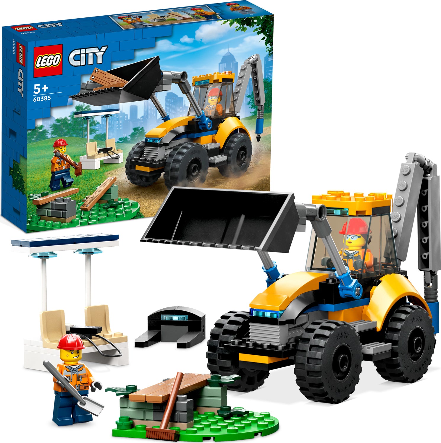 LEGO City: Construction Digger Excavator Set – Dancing Bear Toys