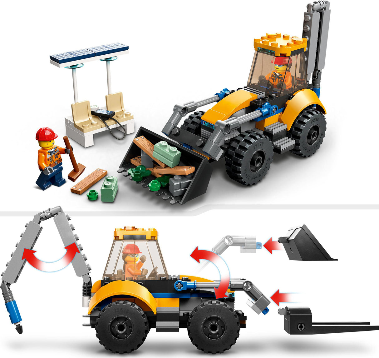 LEGO City: Construction Digger Excavator Set