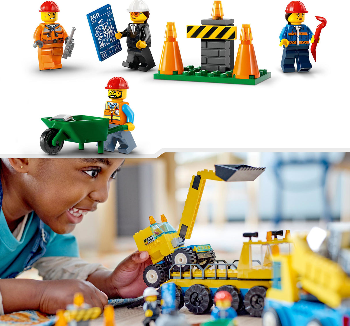 LEGO City Construction Trucks & Wrecking Ball