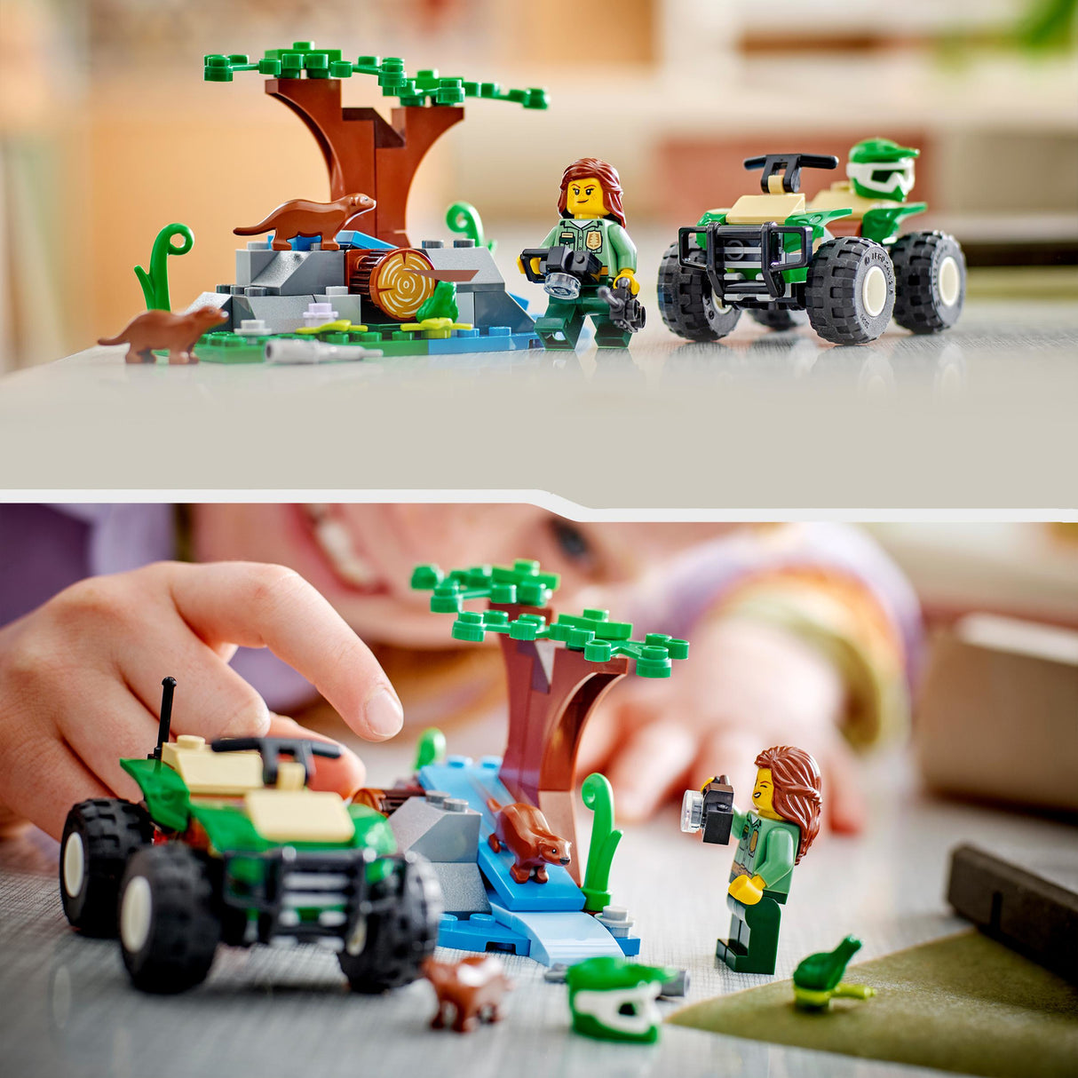 LEGO® City: ATV & Otter Habitat