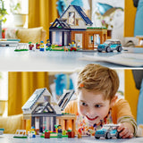 LEGO City Family House and Electric Car Toys