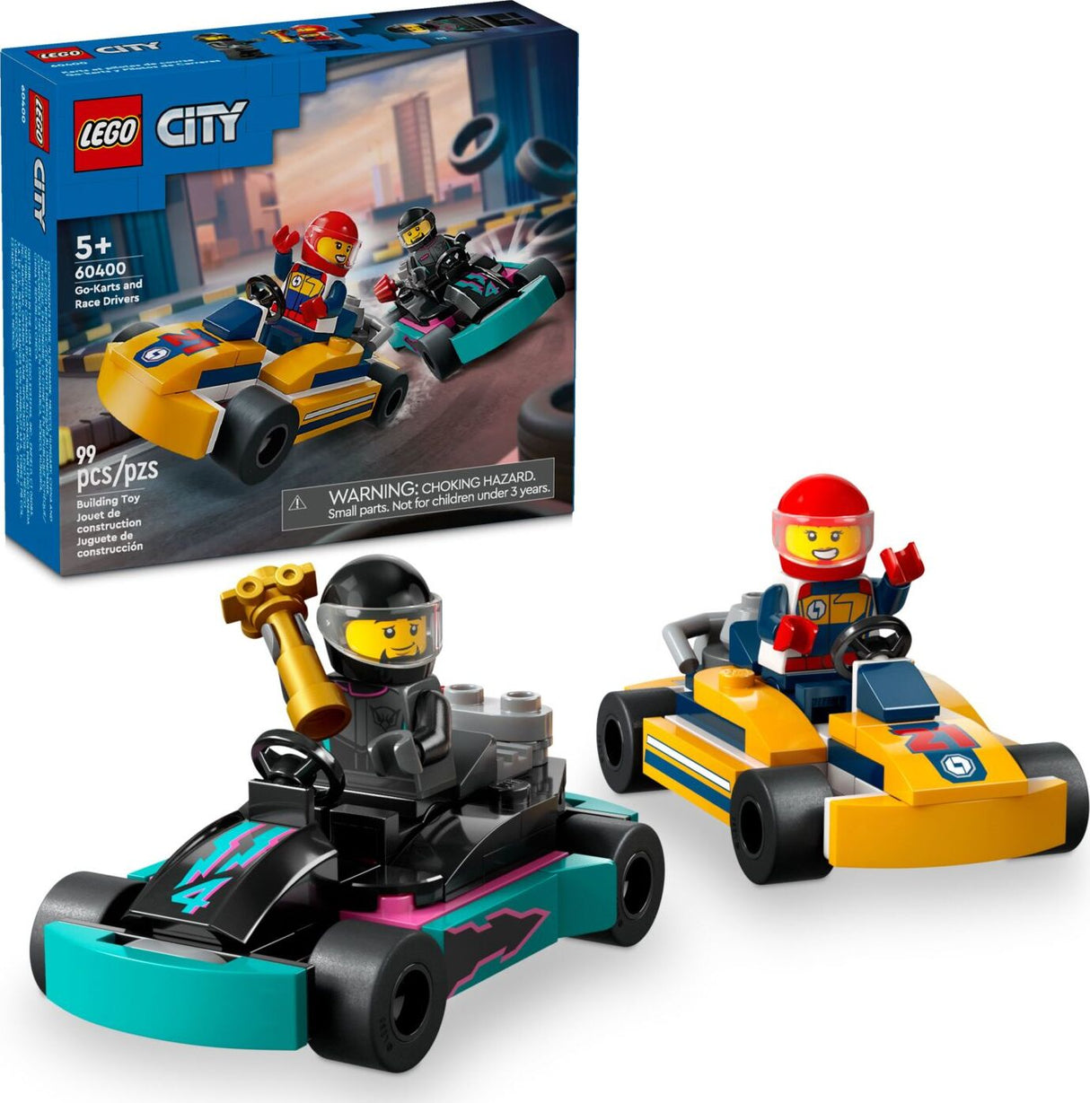 LEGO City Great Vehicles: Go-Karts and Race Drivers