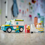 LEGO City Great Vehicles: Emergency Ambulance and Snowboarder