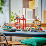 LEGO My City: Seaside Harbor with Cargo Ship