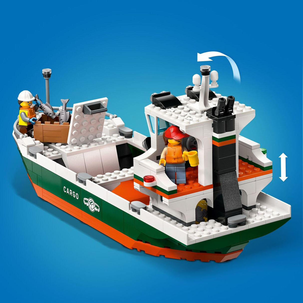 LEGO My City: Seaside Harbor with Cargo Ship