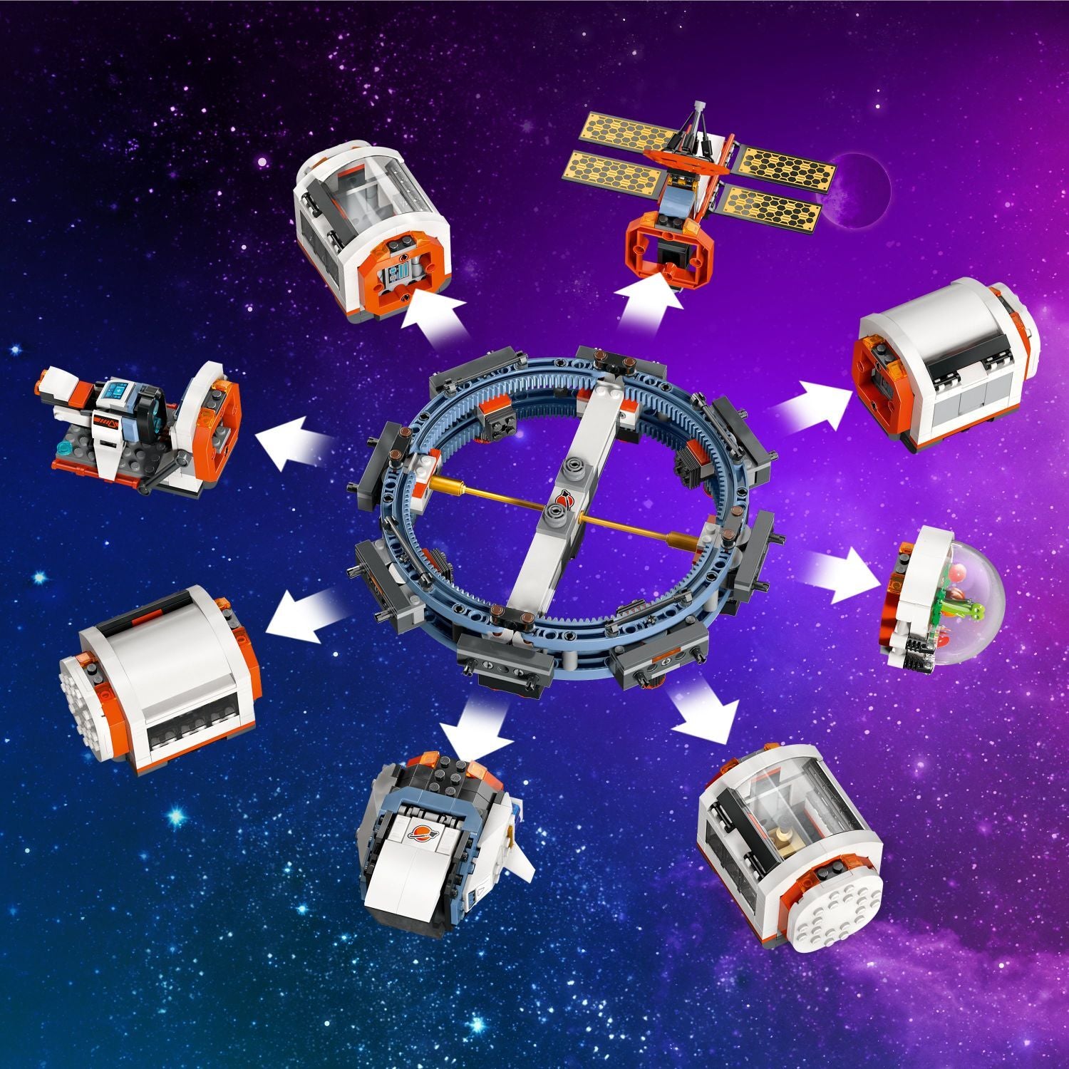 LEGO® City Space: Modular Space Station – Dancing Bear Toys