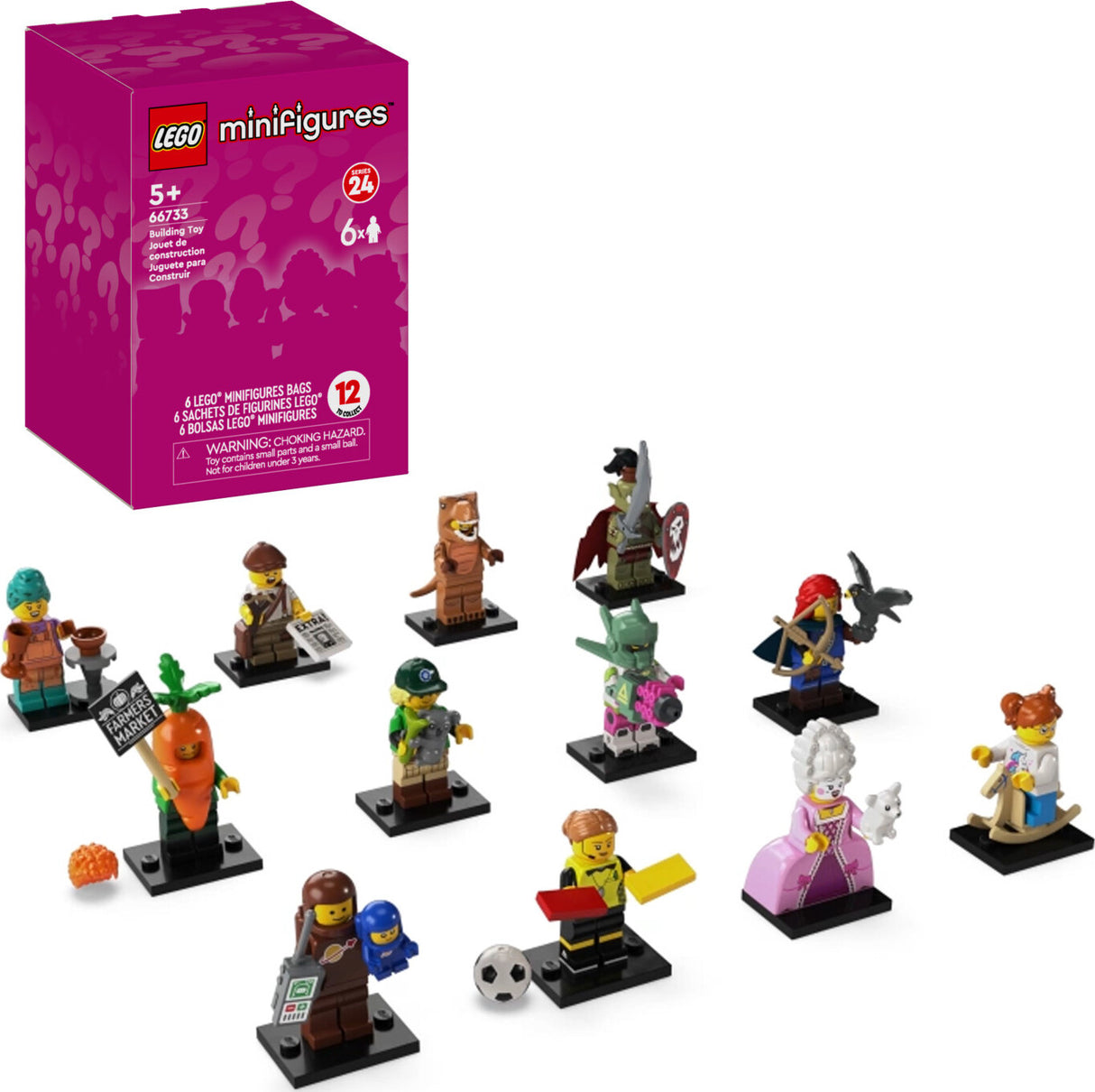 LEGO® Minifigures Minifigures Series 24 6 Pack