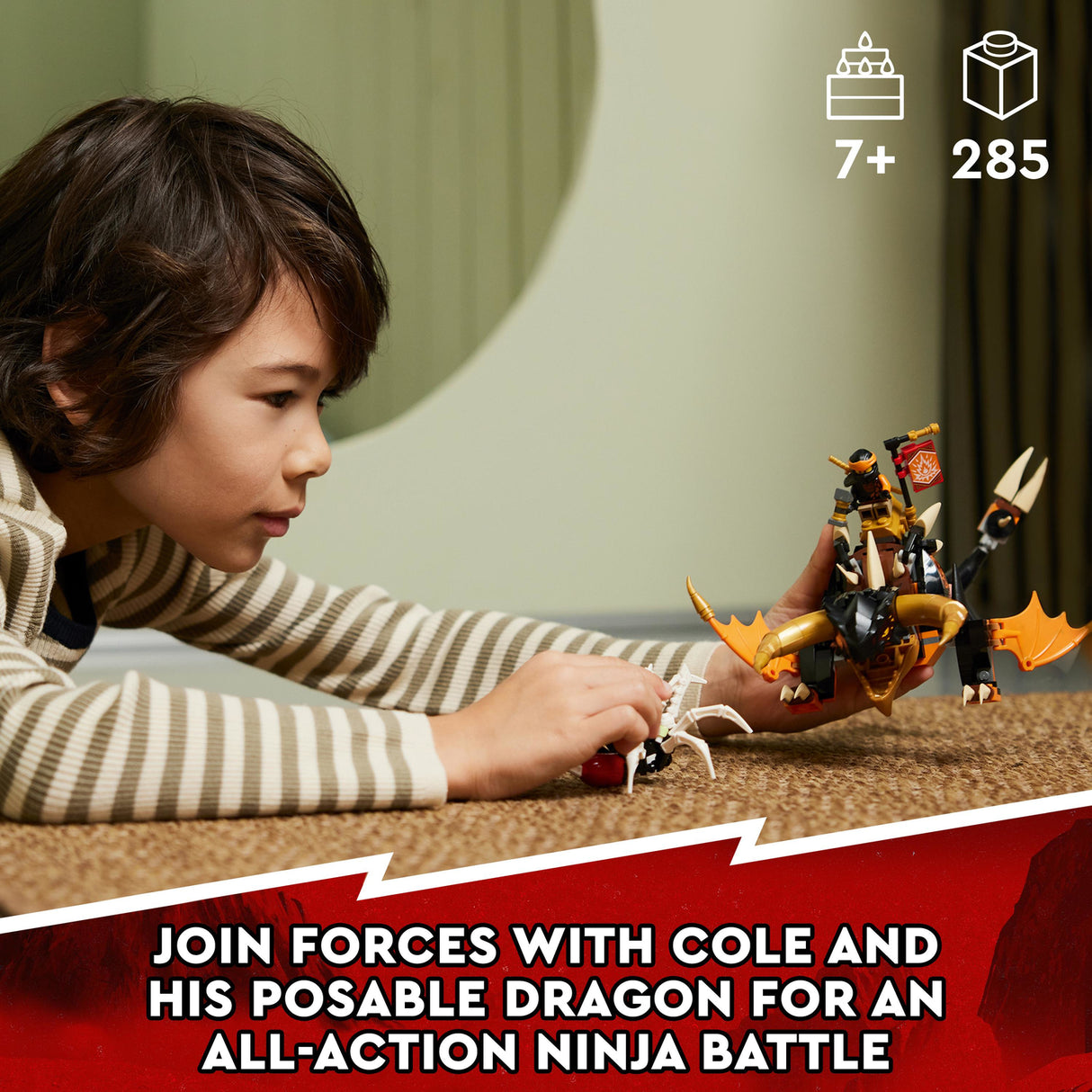 LEGO® NINJAGO: Cole’s Earth Dragon EVO