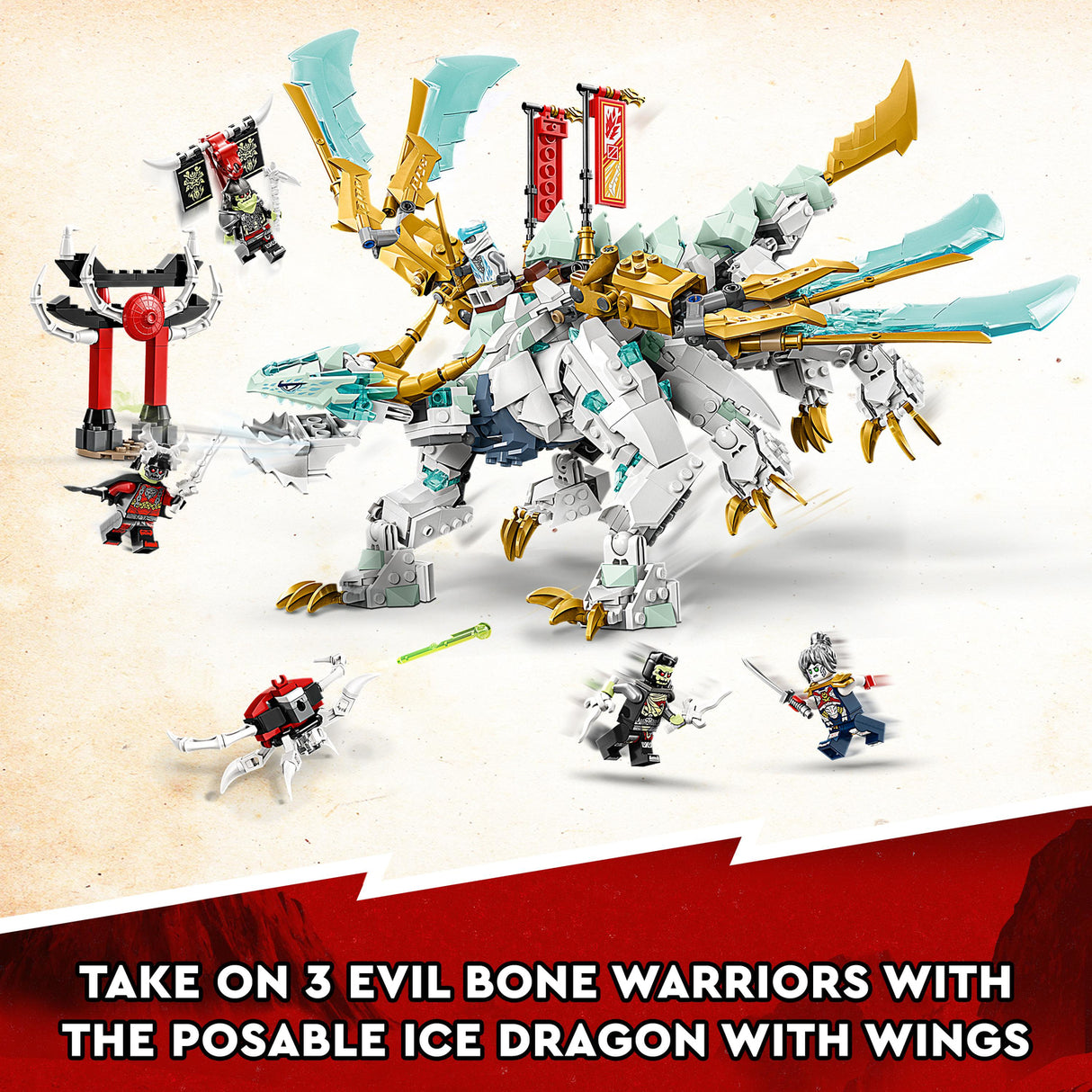 LEGO® NINJAGO: Zane’s Ice Dragon