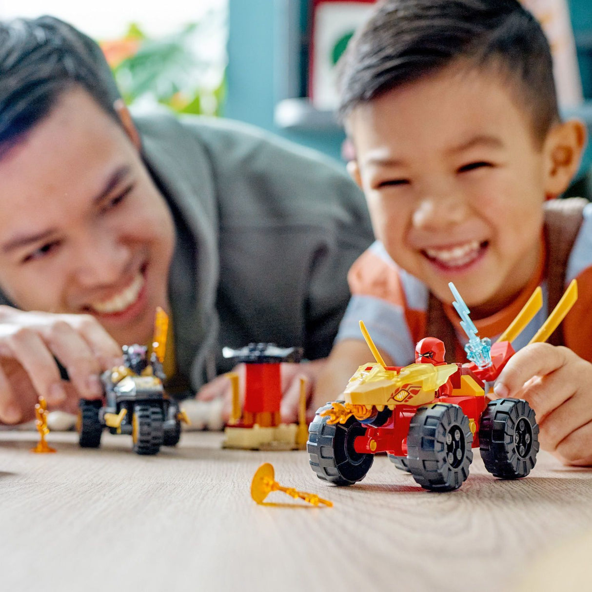 LEGO® Ninjago: Kai and Ras's Car and Bike Battle