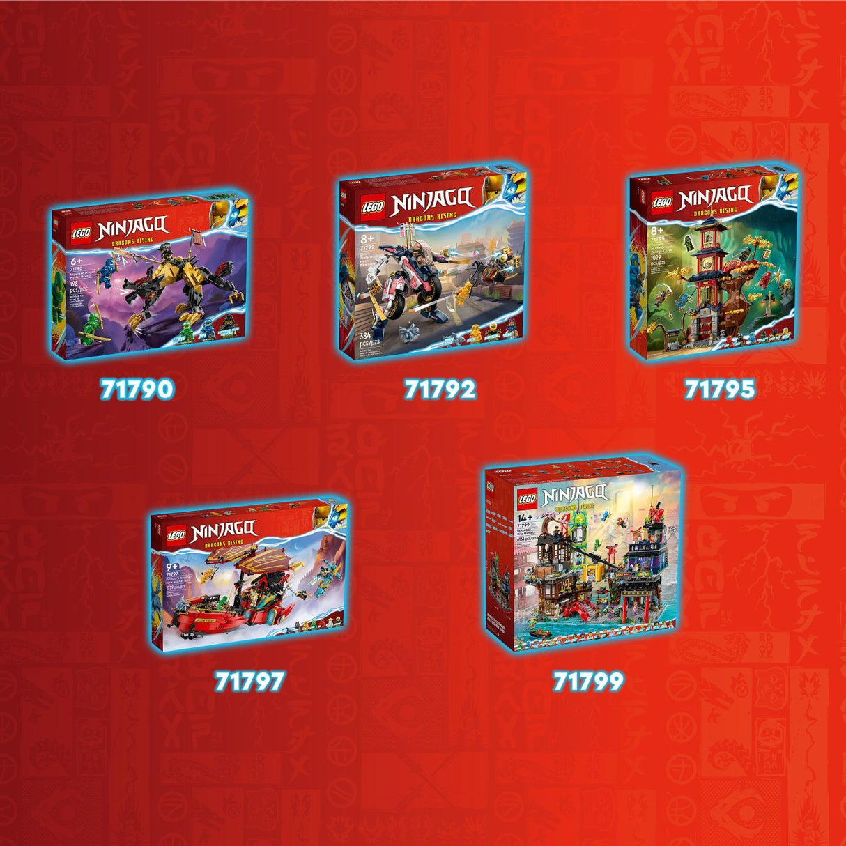 LEGO® Ninjago: Lloyd and Arin's Ninja Team Mechs