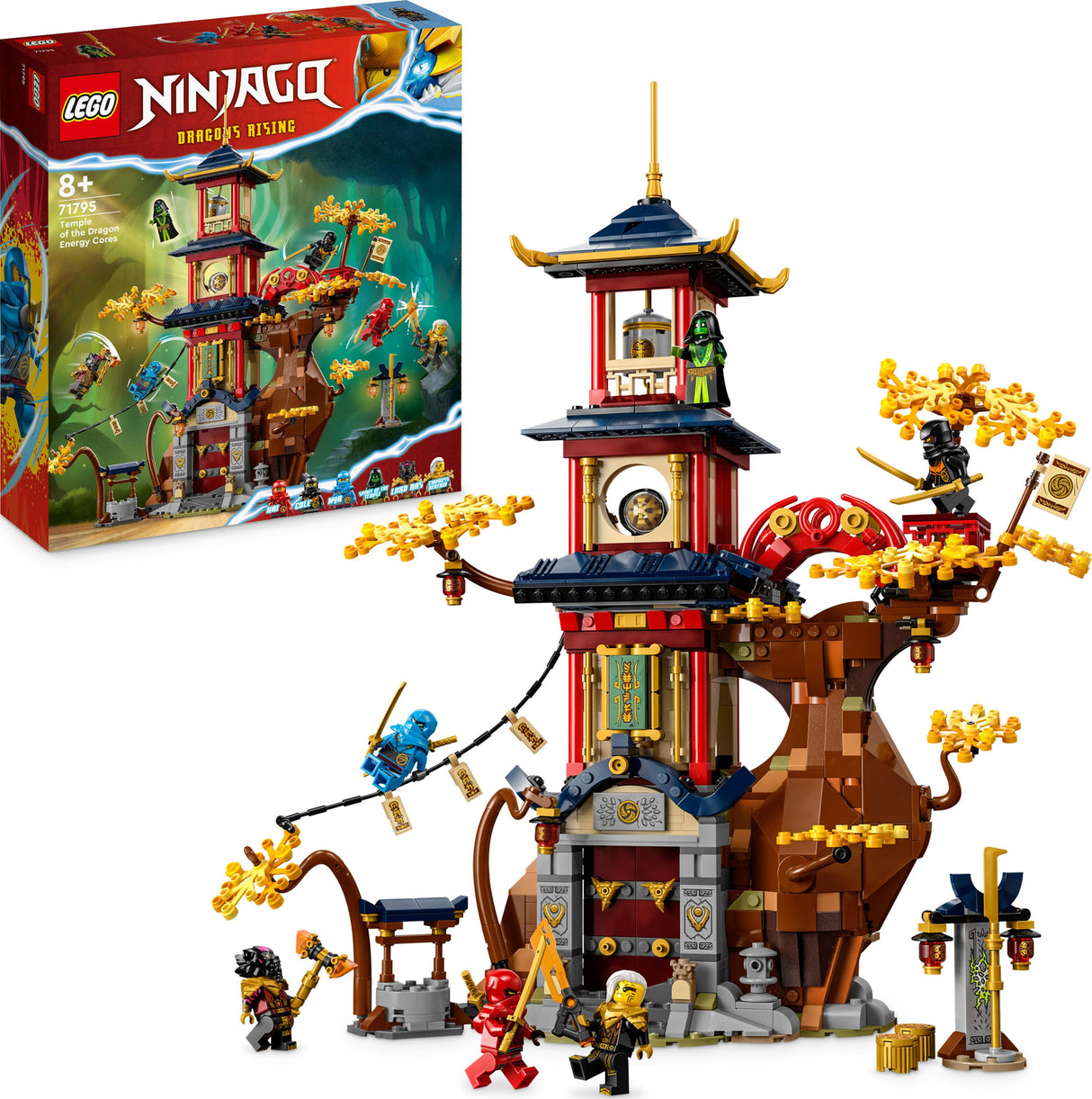 LEGO NINJAGO Temple of the Dragon Energy Cores