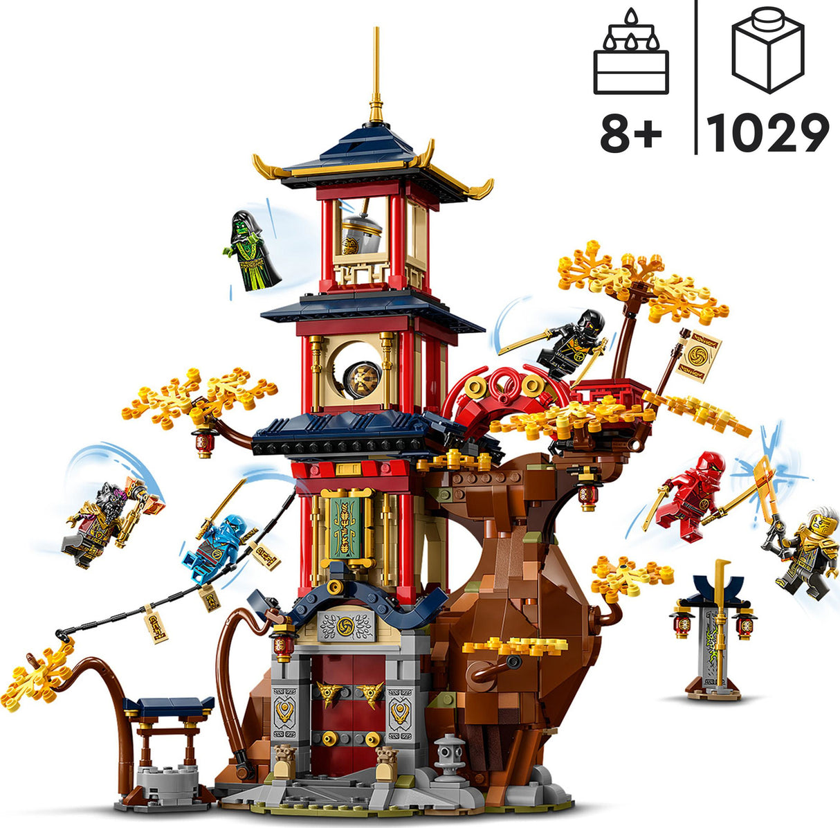 LEGO NINJAGO Temple of the Dragon Energy Cores