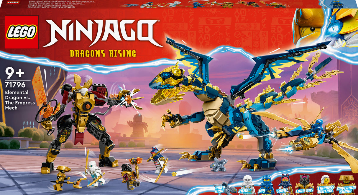 LEGO NINJAGO Elemental Dragon vs. The Empress Mech