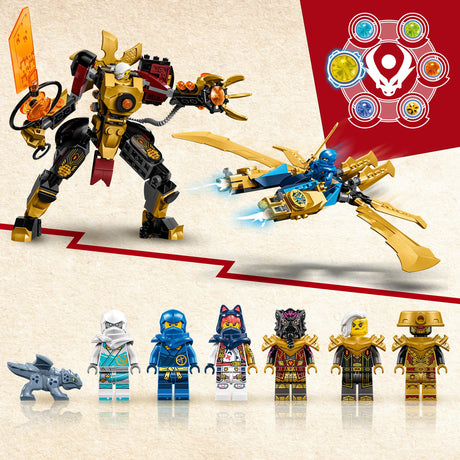 LEGO NINJAGO Elemental Dragon vs. The Empress Mech