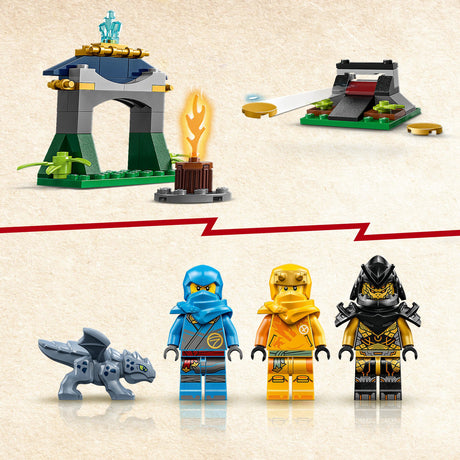 LEGO NINJAGO Nya and Arin's Baby Dragon Battle