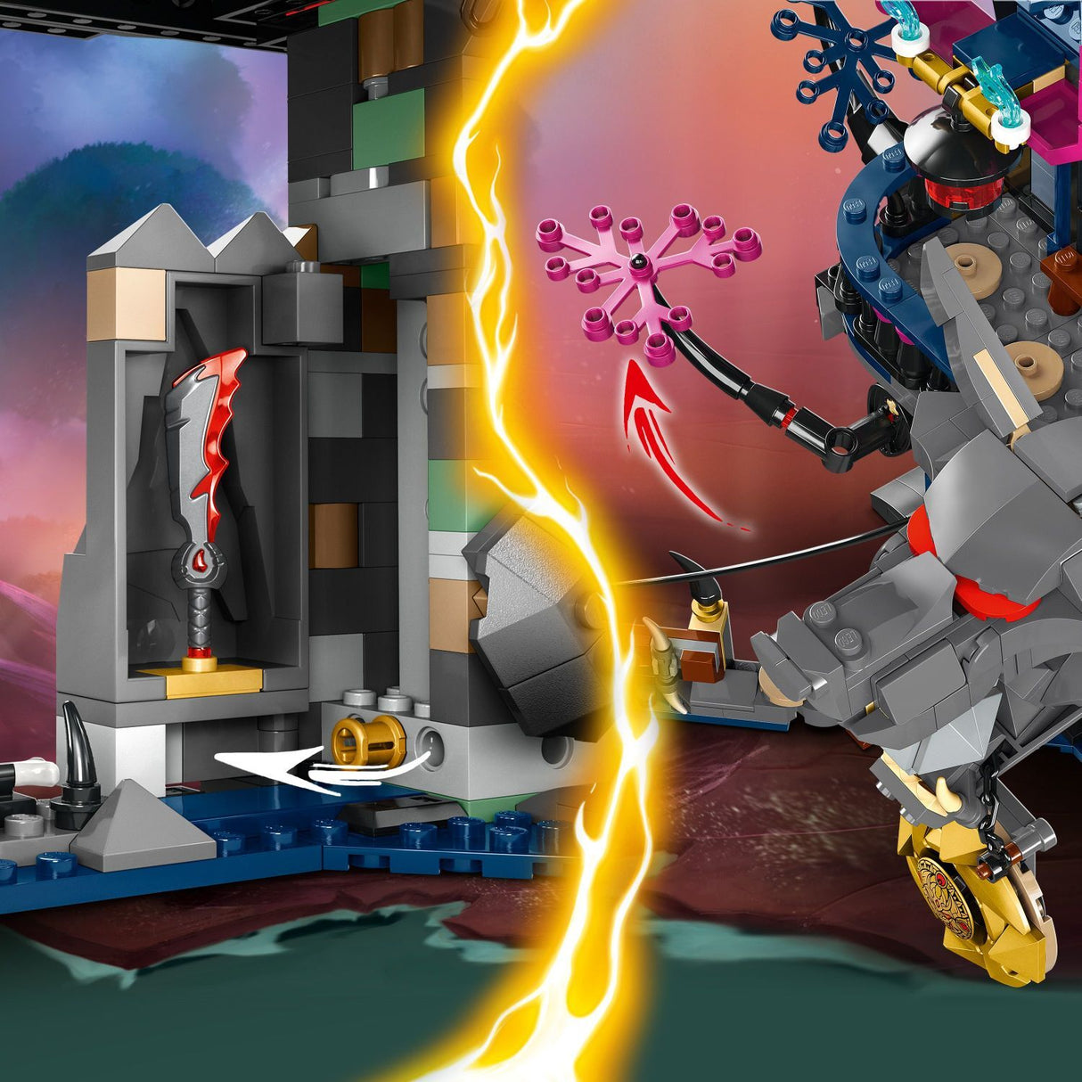 LEGO® NINJAGO®: Wolf Mask Shadow Dojo