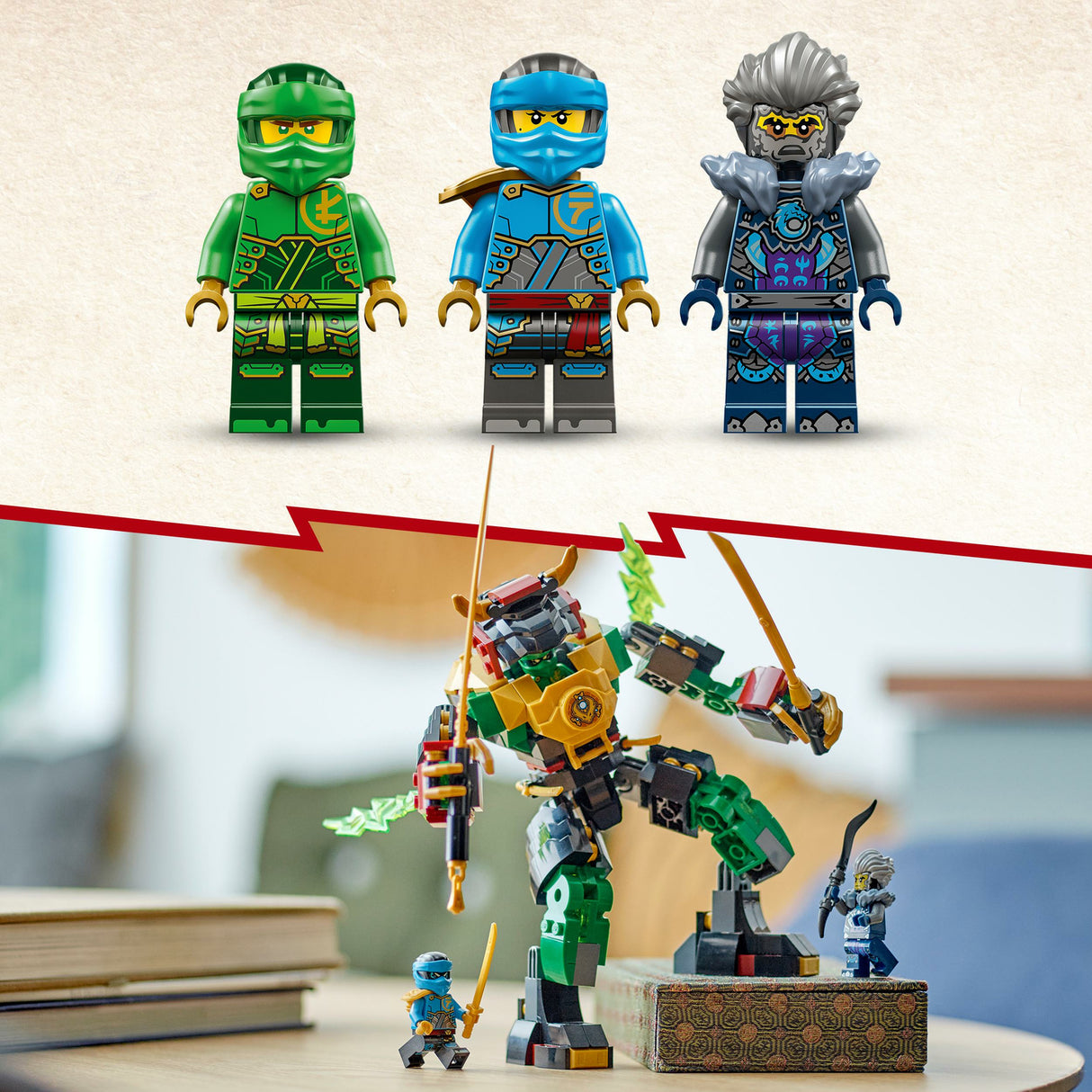 LEGO NINJAGO Lloyd’s Elemental Power Mech Toy