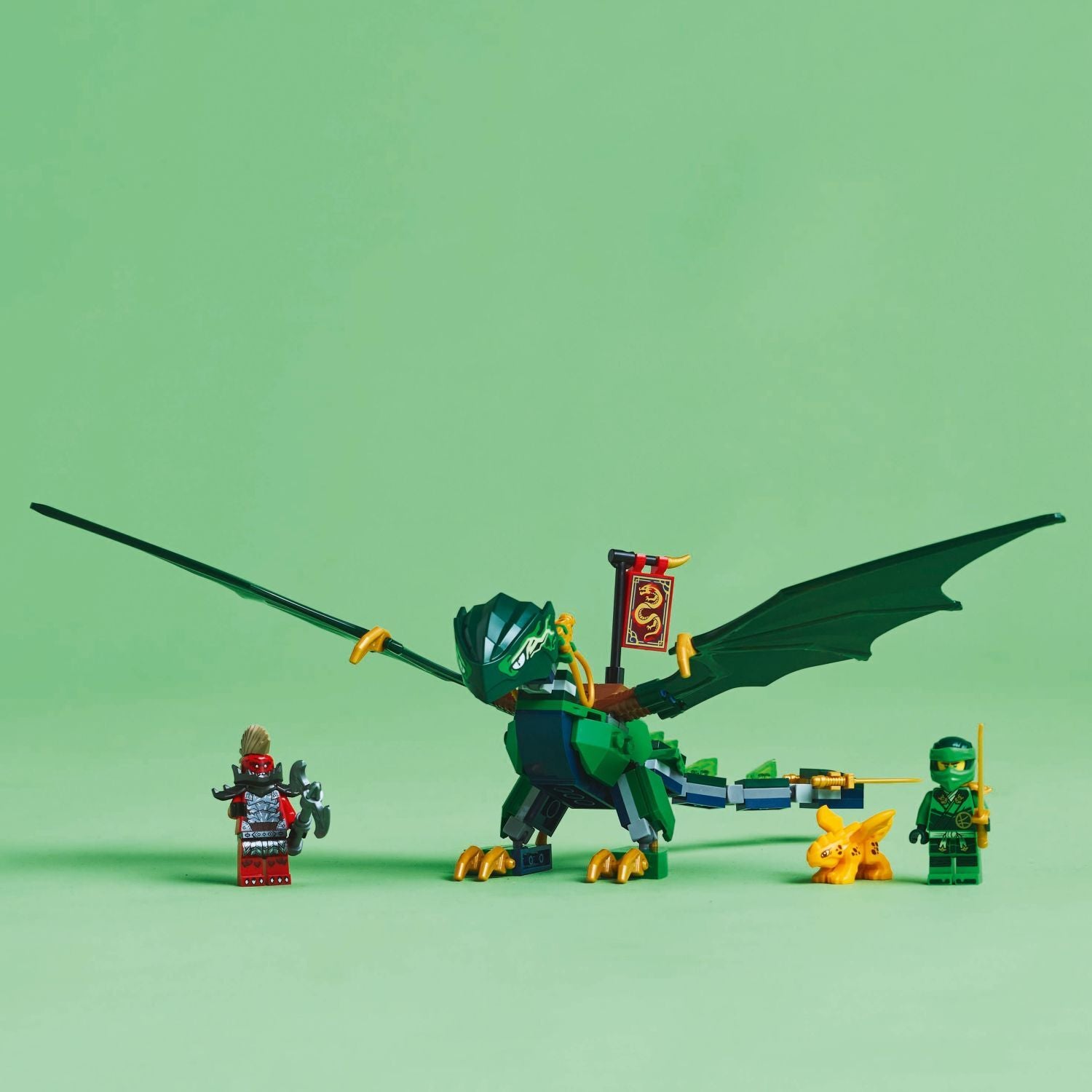 LEGO Ninjago: Lloyd's Green Forest Dragon – Dancing Bear Toys
