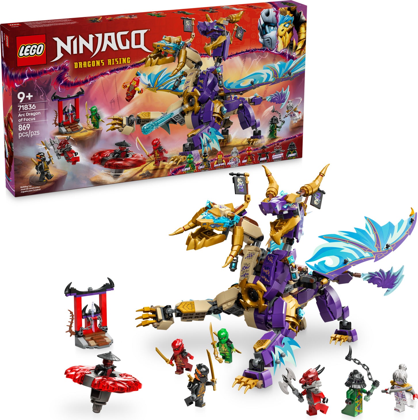 くぅこぅ様 LEGO Ninjago: Arc Dragon of Focus – Dancing Bear Toys