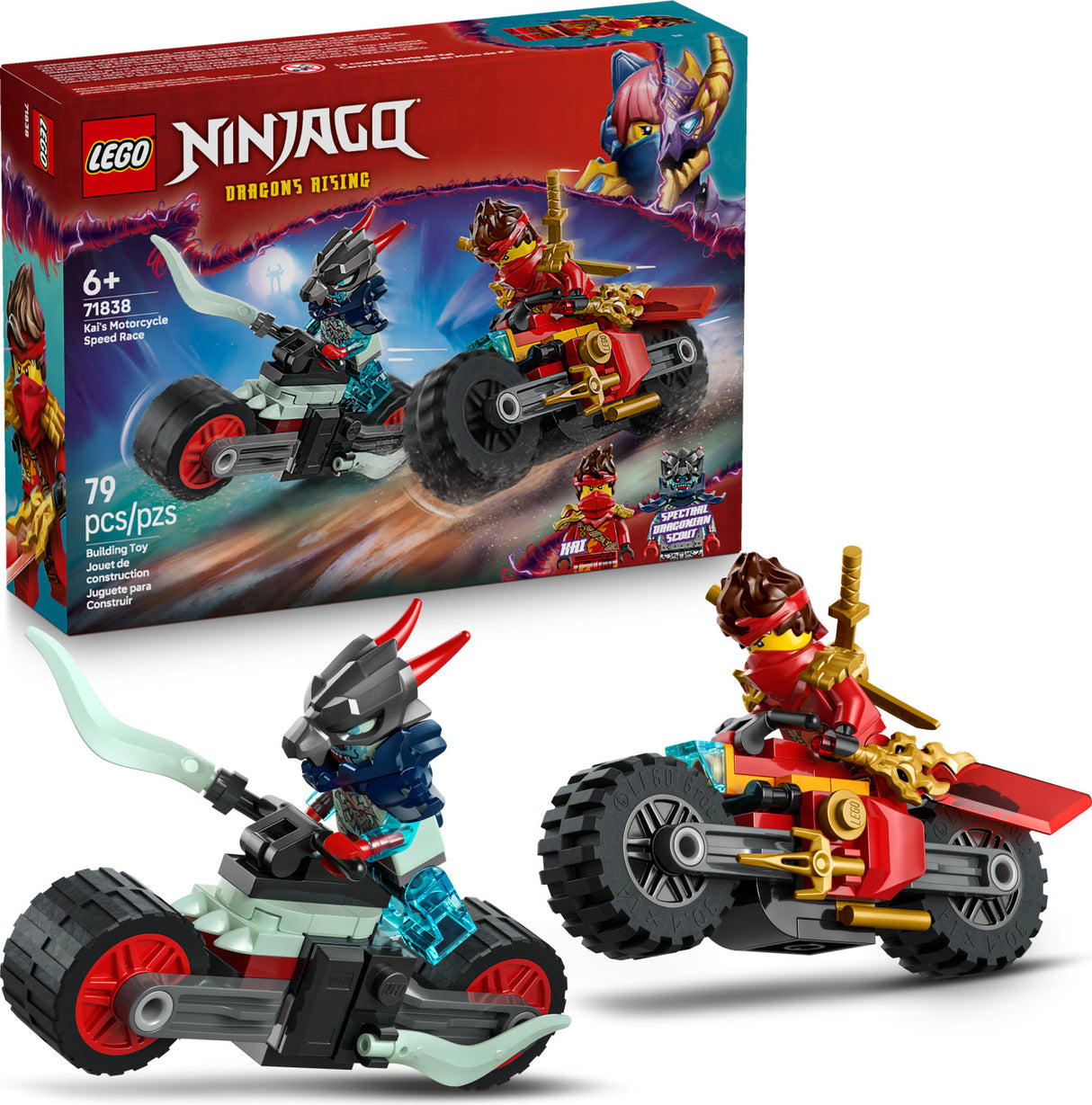 LEGO Ninjago: Kai's Motorcycle Speed Race
