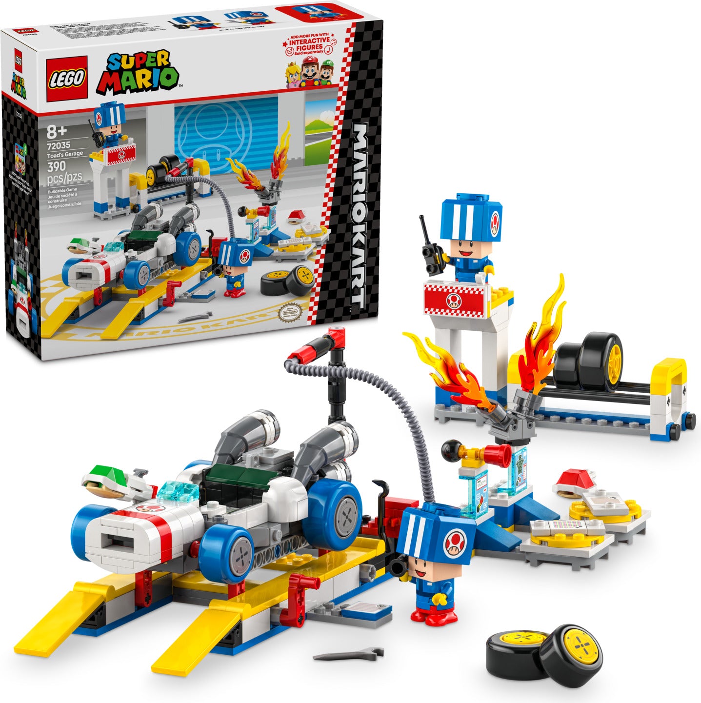 LEGO Super Mario: Mario Kart™ – Toad's Garage – Dancing Bear Toys