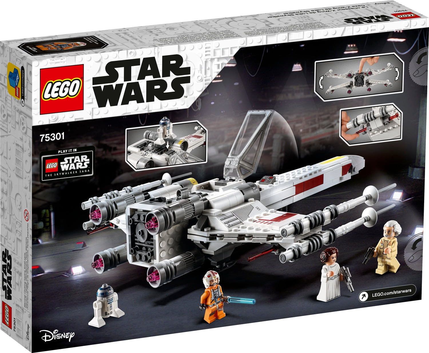 NN LEGO® Star Wars: Luke Skywalker's X-Wing Fighter – Dancing