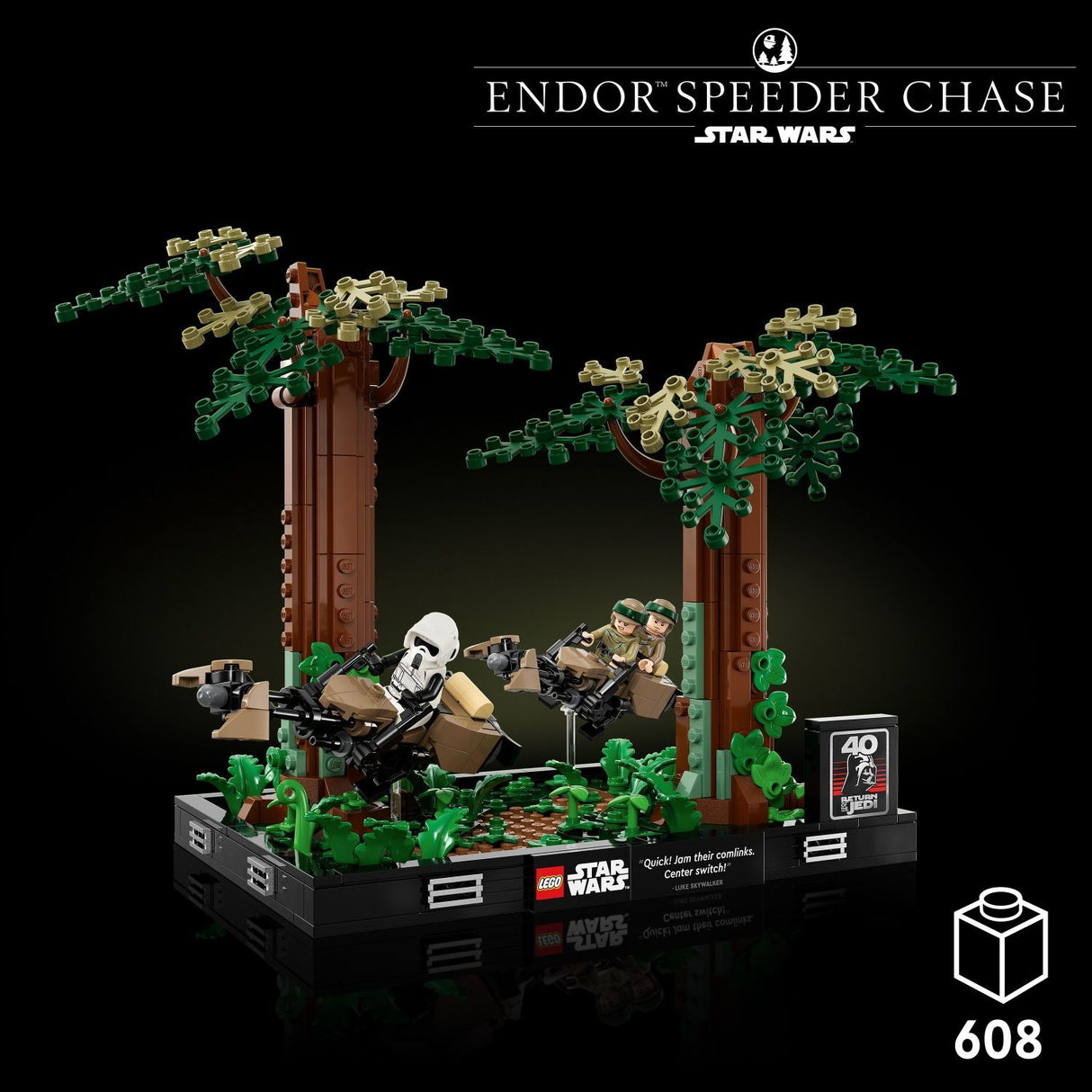 LEGO® Star Wars™: Endor™ Speeder Chase Diorama