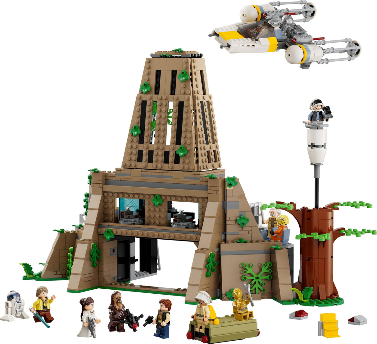 LEGO Star Wars Yavin 4 Rebel Base Building Toy