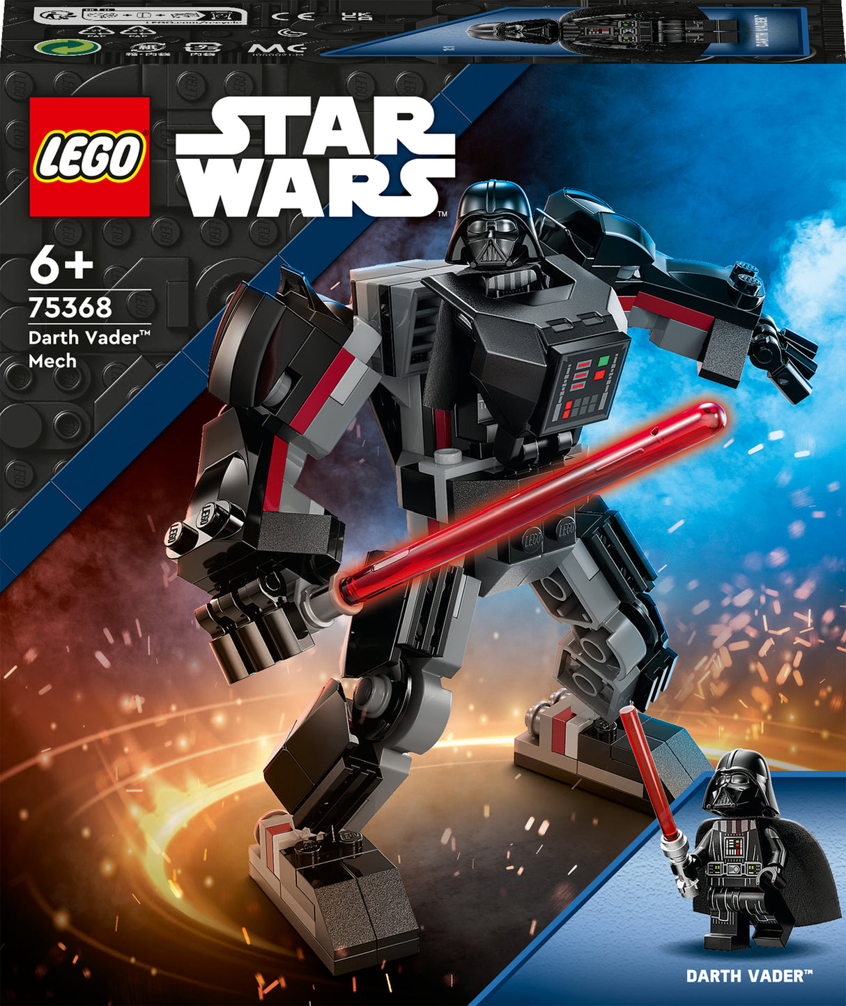 LEGO Star Wars Darth Vader Mech Building Toy