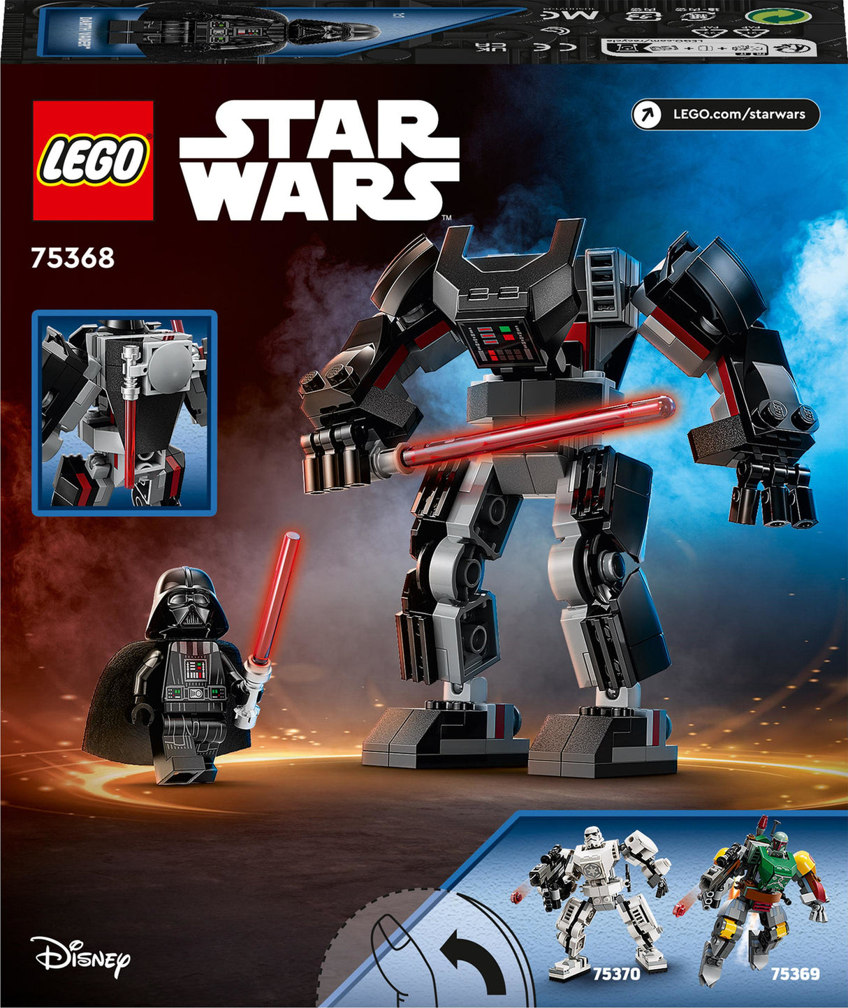 LEGO Star Wars Darth Vader Mech Building Toy