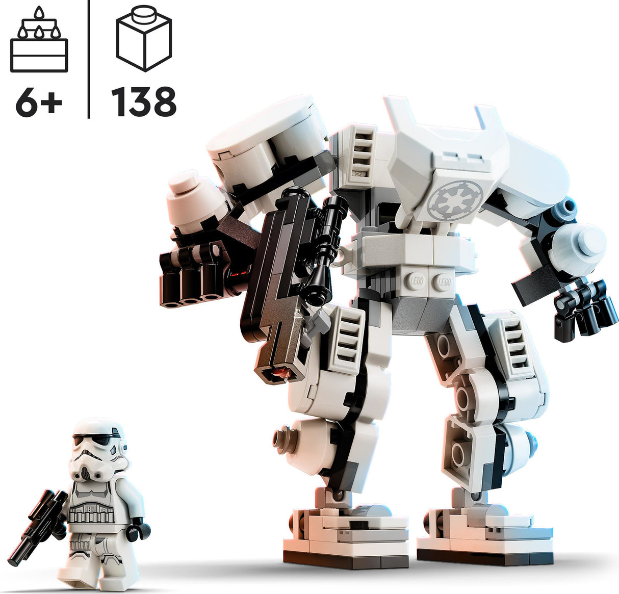 LEGO Star Wars Stormtrooper Mech Figure Set