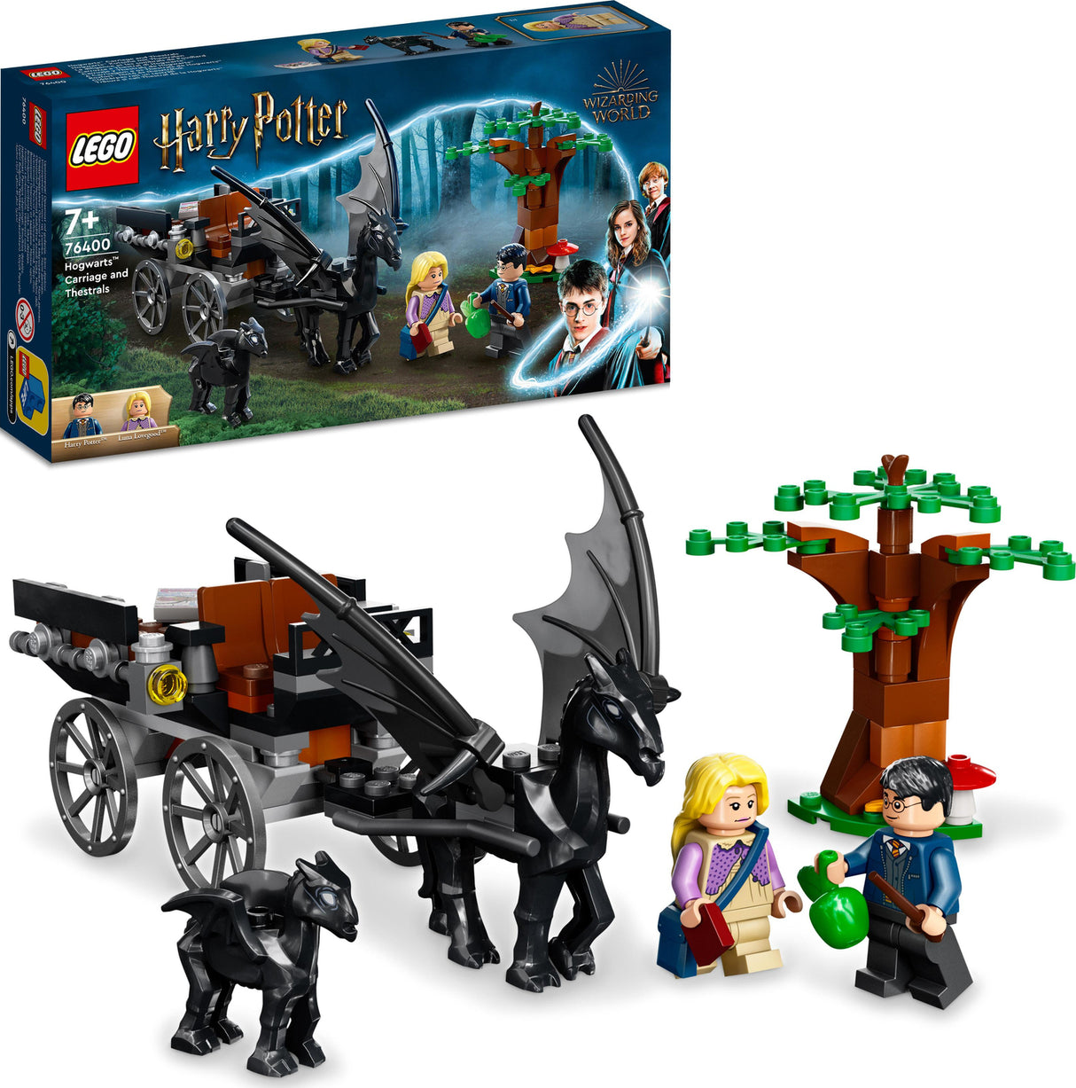 LEGO Harry Potter Hogwarts Carriage Thestrals Set