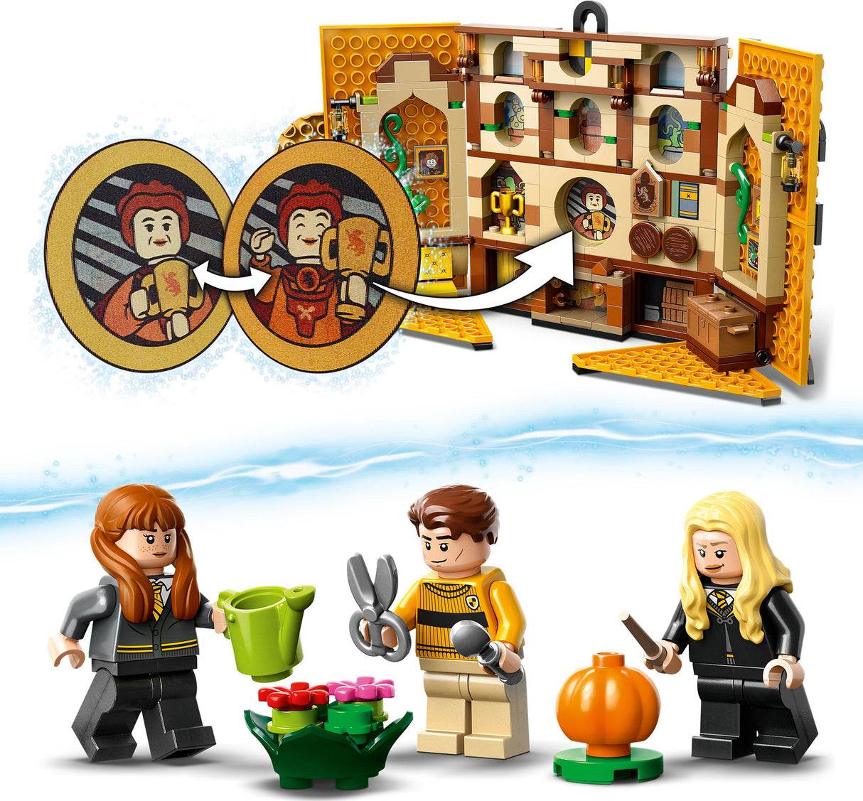 LEGO® Harry Potter Hufflepuff House Banner Set – Dancing Bear Toys