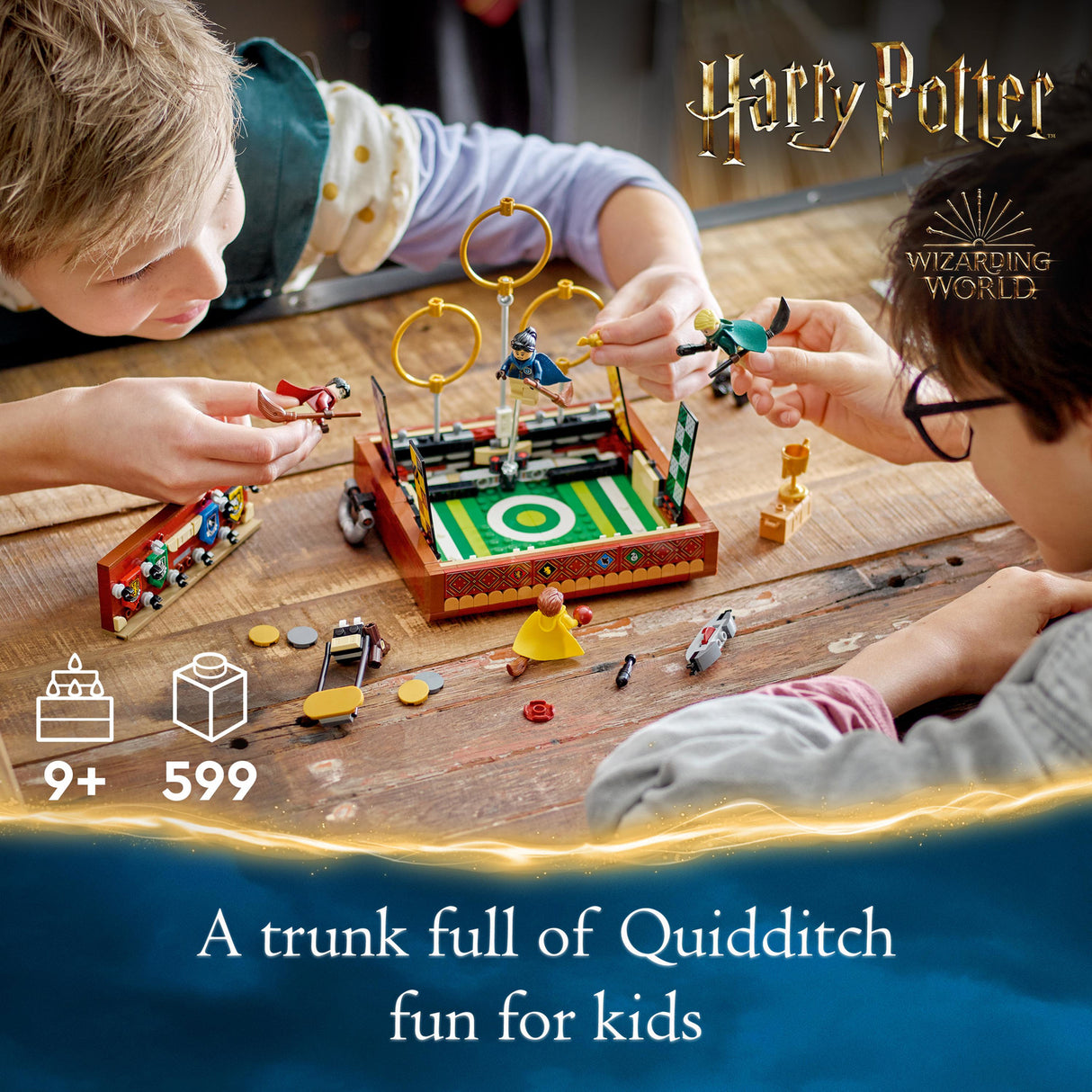 LEGO Harry Potter Quidditch Trunk Games Set