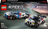 LEGO Speed Champions BMW M4 GT3 and BMW M Hybrid V8 Race Cars