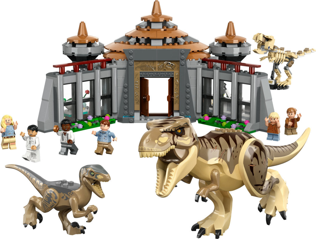 LEGO® Jurassic World: Visitor Center: T-Rex & Raptor Attack