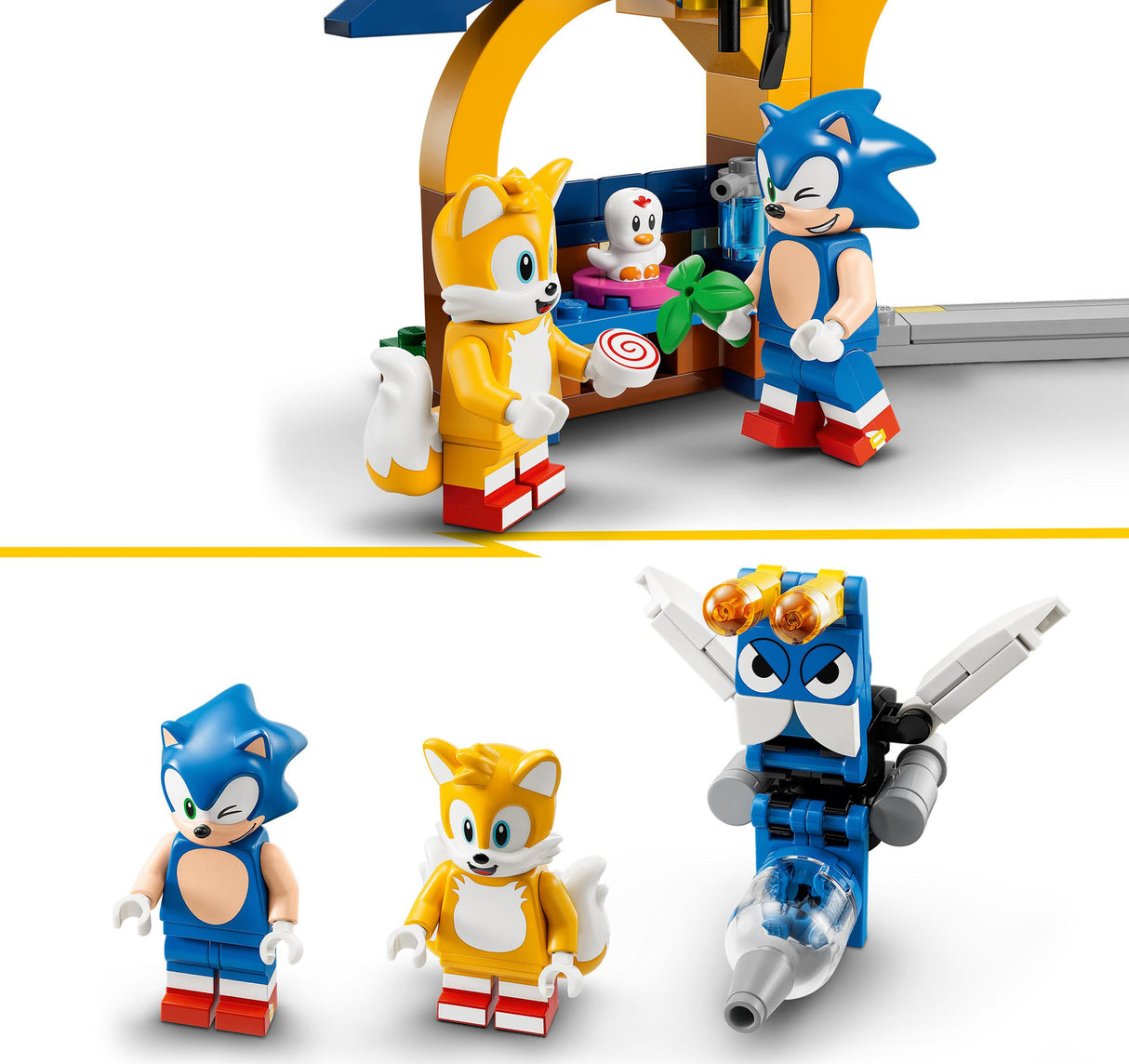 LEGO Sonic the Hedgehog Tails’ Workshop and Tornado Plane