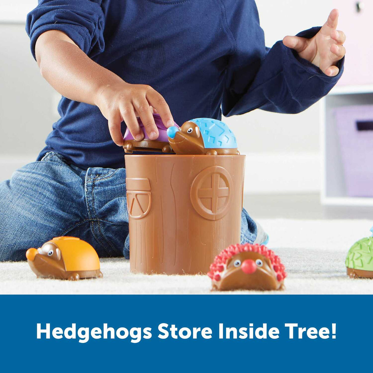 Spike The Fine Motor Hedgehog Sensory Tree House