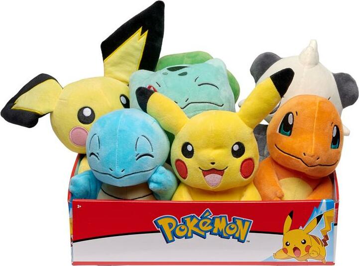 Pokemon™ 8 Inch Core Plush (Assorted) – Dancing Bear Toys