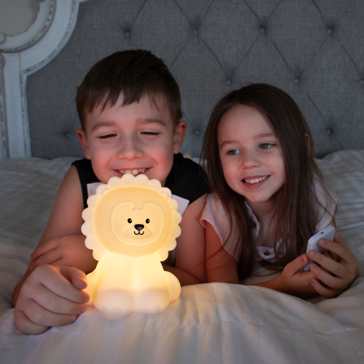 LumiPets Lion - Children's Nursery Touch Night Light