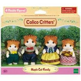 Calico Critter Maple Cat Family