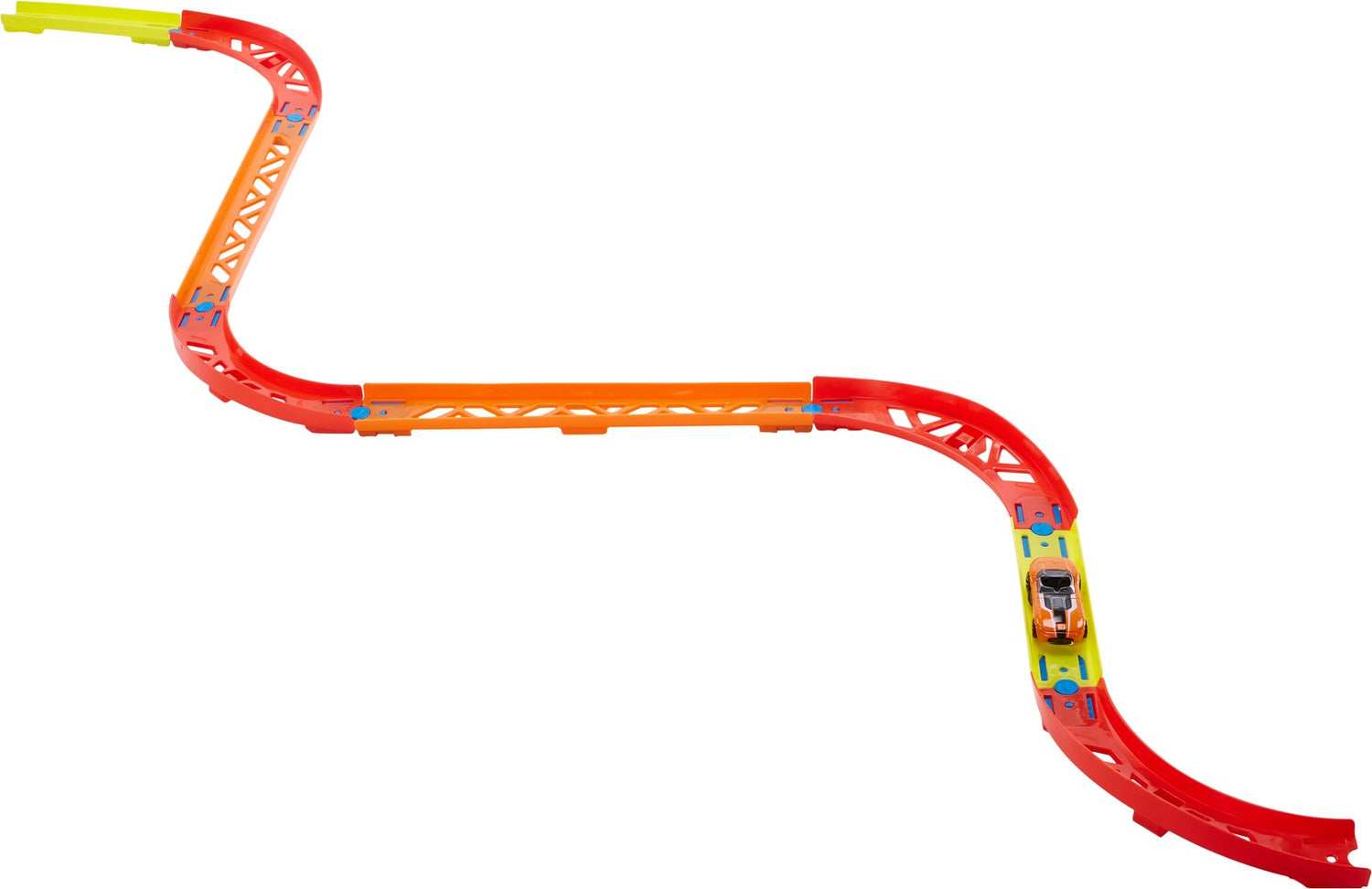 Hot wheels track builder curve pack online