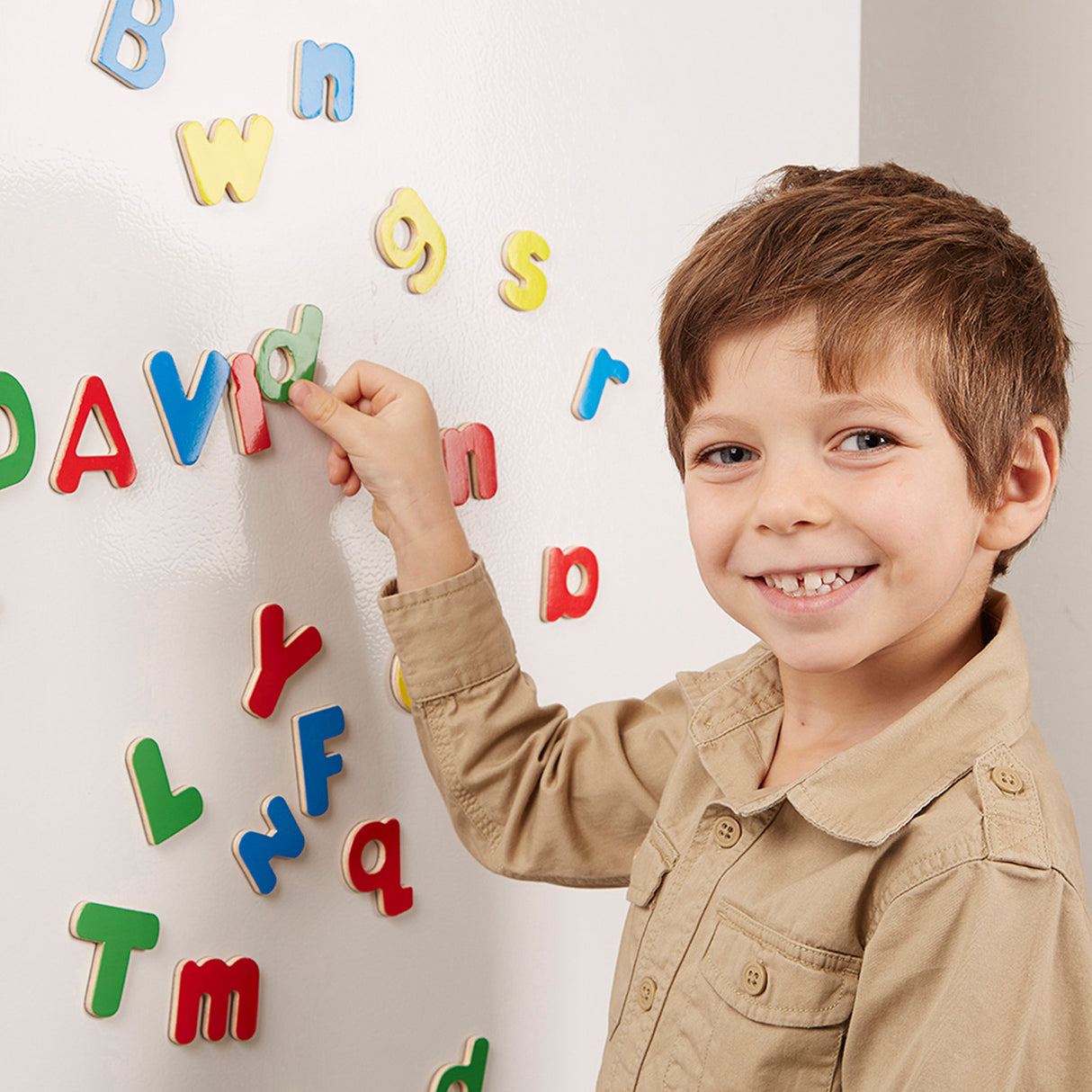 Magnetic Wooden Alphabet