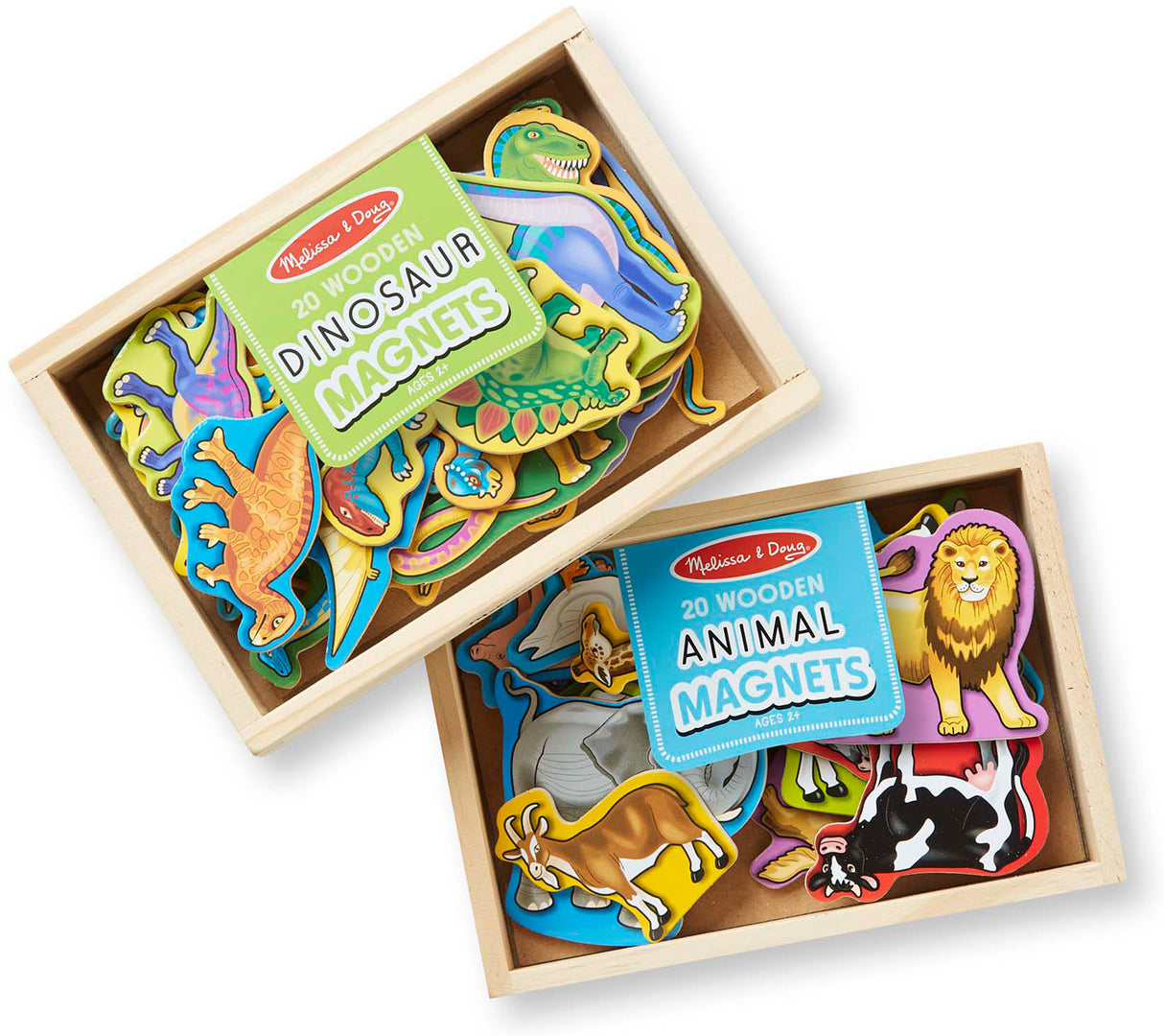 Magnetic Wooden Animals