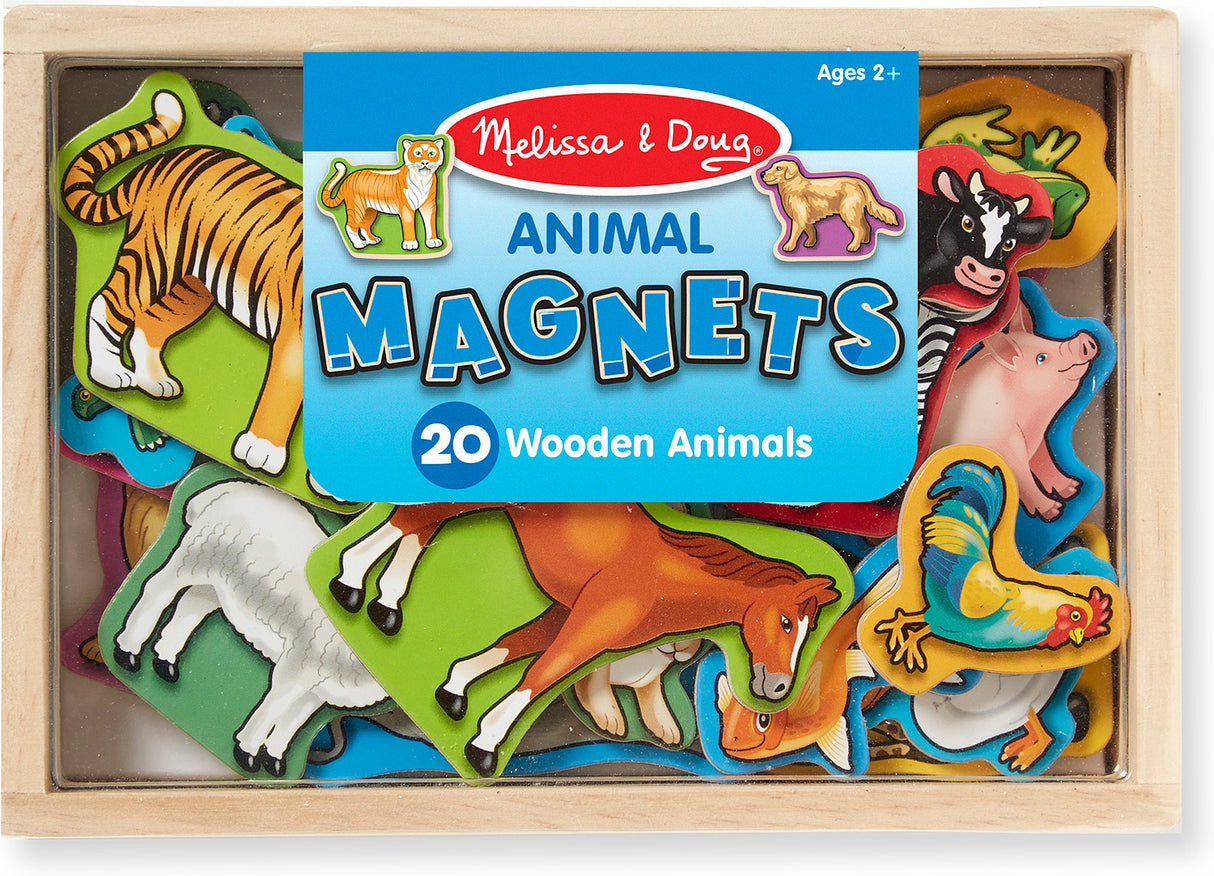 Magnetic Wooden Animals