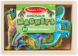 Magnetic Wooden Dinosaurs